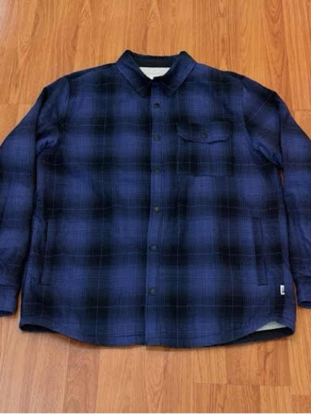 The North Face Campshire Sherpa Lined Plaid Shirt Jacket Men’s XXL